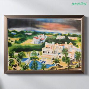 Garden Oil on canvas 36 by 30 inches