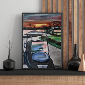Golf - Oil on canvas - 36 by 30 inches