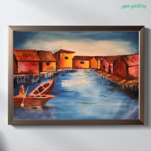 Ilaje - Oil on canvas - 36 by 30 inches