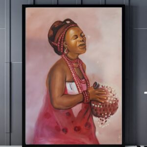 Queen - Oil on canvas - 36 by 30 inches