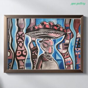 Sacrifice Oil on canvas 36 by 30 inches
