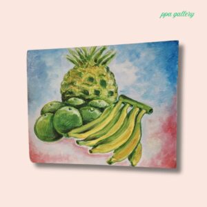 Fruit - Oil on board - 14 by 11 inches