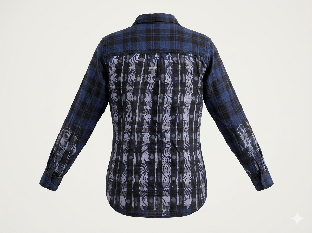 female batik shirt #008 female batik shirt #008