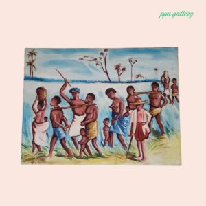 Slavery Oil on canvas 16 by 12 inches