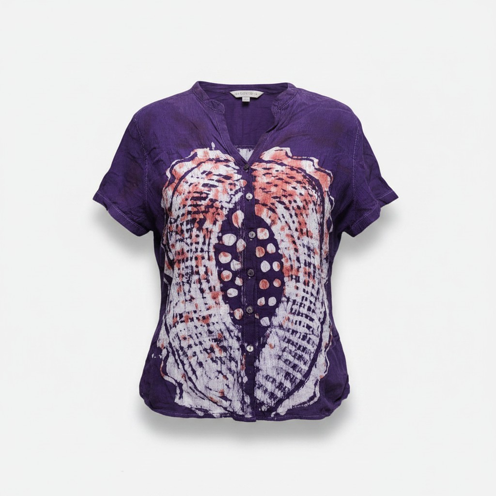 female batik shirt #020 female batik shirt #020