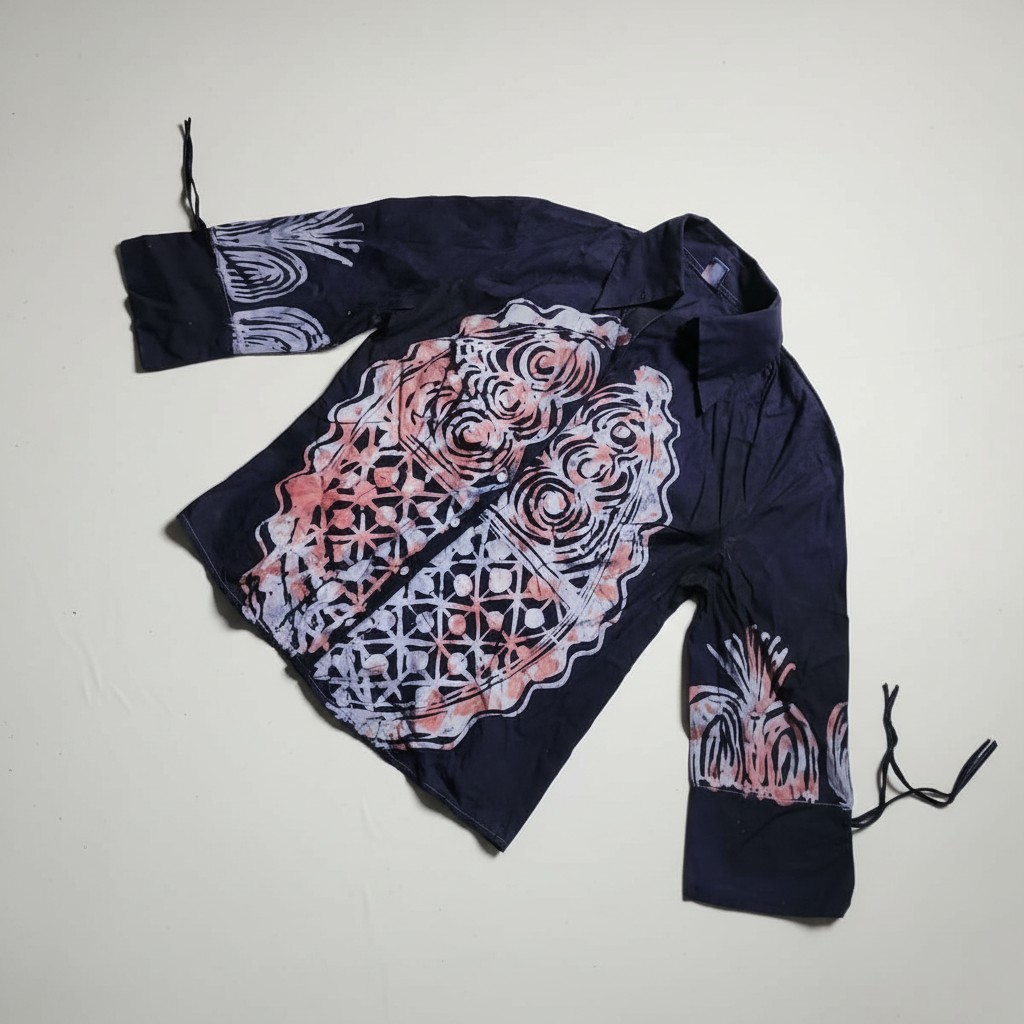 female batik shirt #022 female batik shirt #022