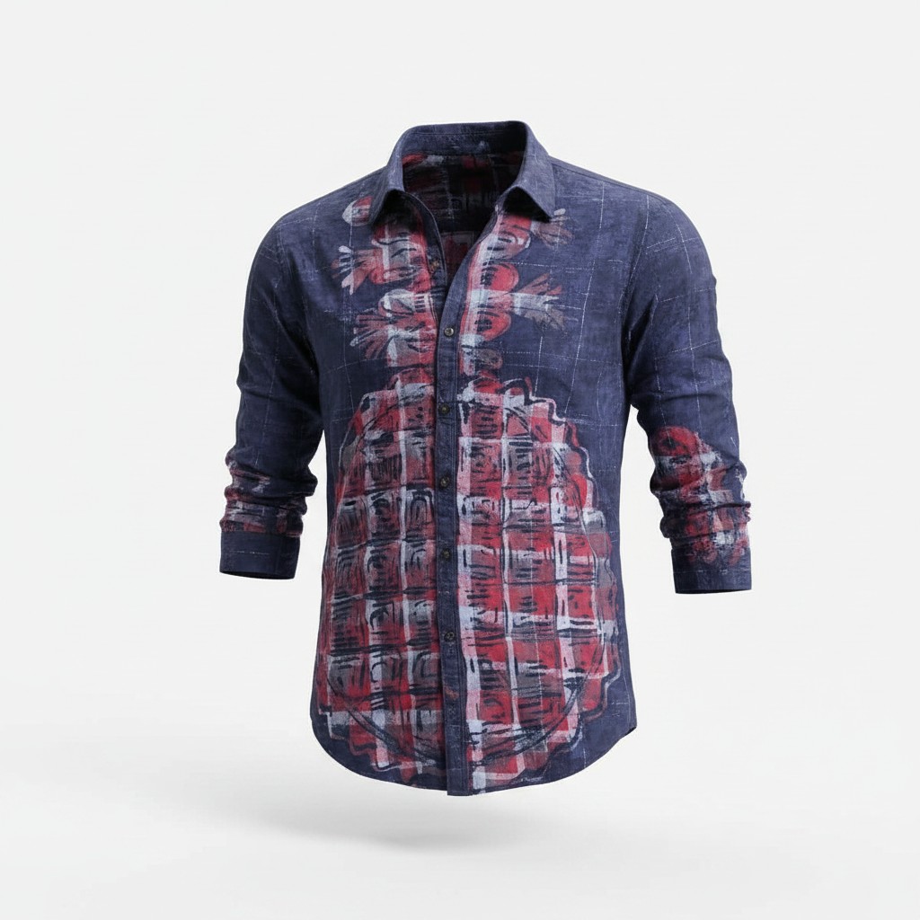 female batik shirt #024 female batik shirt #024