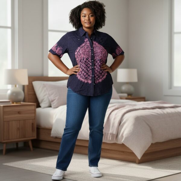 Female Batik Shirt | Handmade African Batik Fashion for Women