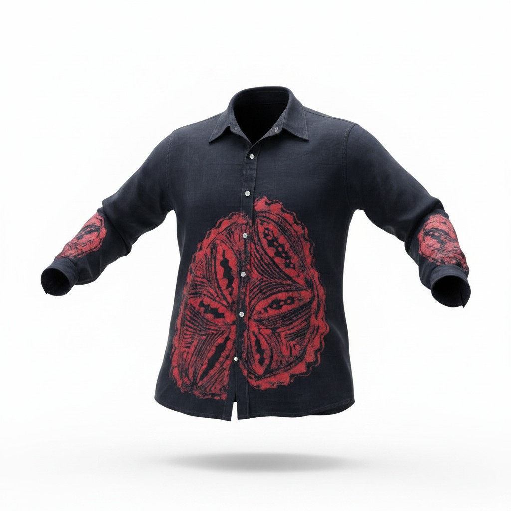 female batik shirt #029 female batik shirt #029